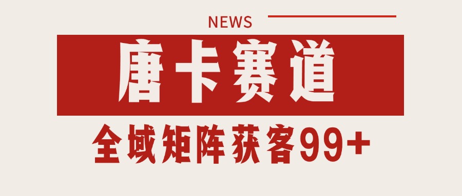 唐卡赛道私域引流获客 自热矩阵SOP日引流99+精准客资-虫2小屋
